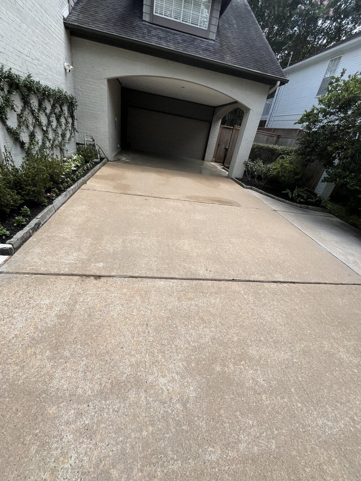 Residential driveway condition documentation